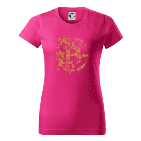 Logo bitcoin puzzle