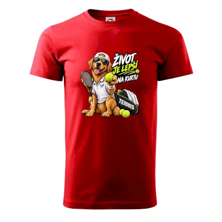 Život je lepší na kurtu pes