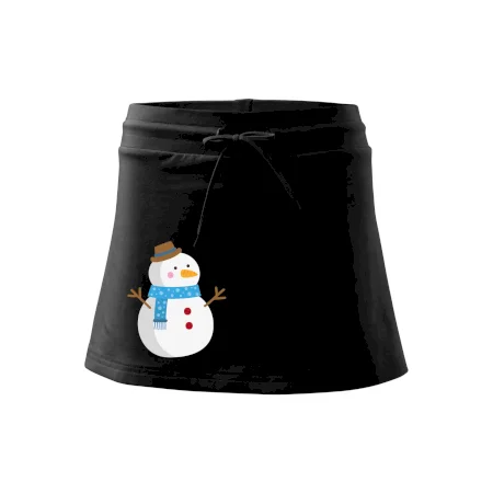 Sněhulák se šálou