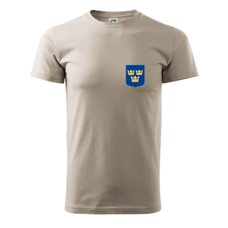 Švédský znak tři korunky na prso