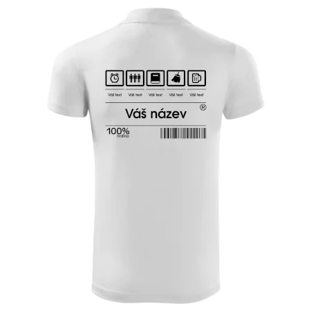 Čárový kód - Vlastní text