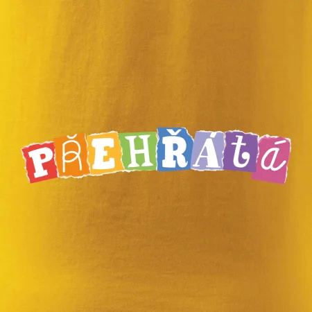 Přehřátá - písmena