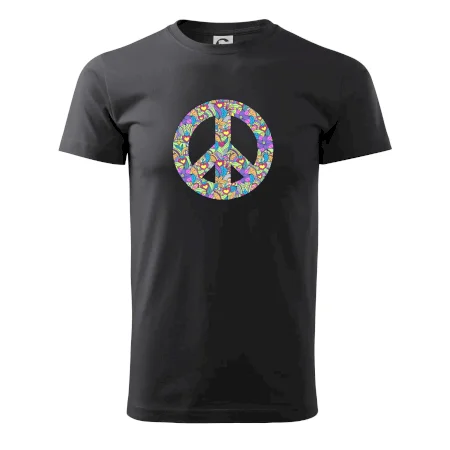 Peace symbol mandela