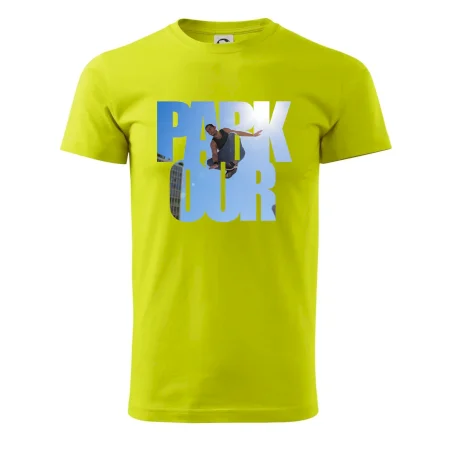Parkour nápis nebe