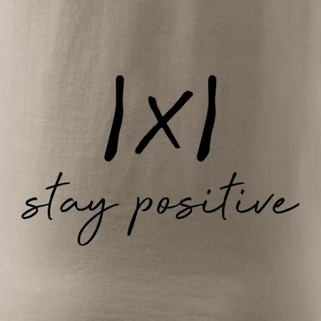 Absolutní hodnota - stay positive