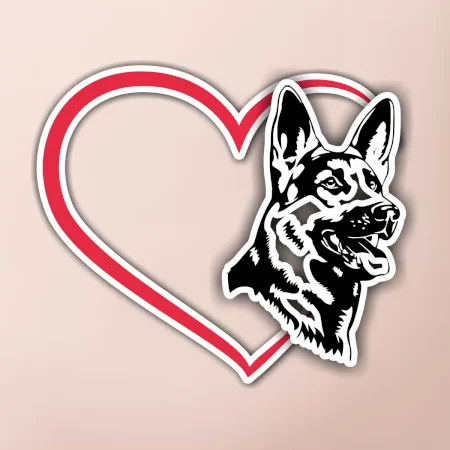 Německý ovčák v srdci