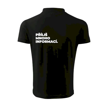 PŘÍLIŠ MNOHO INFORMACÍ.