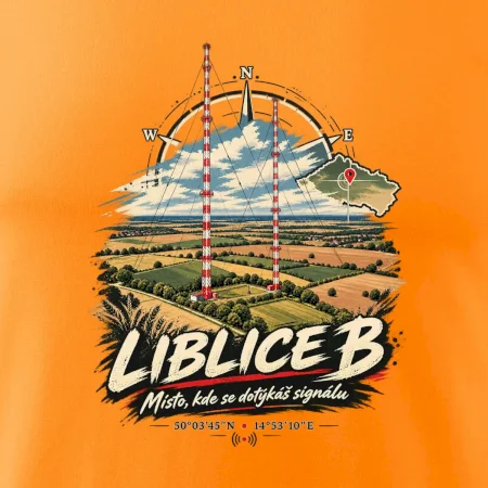 Liblice B vysílače v české krajině