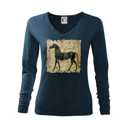 Egyptské hieroglyfy kůň
