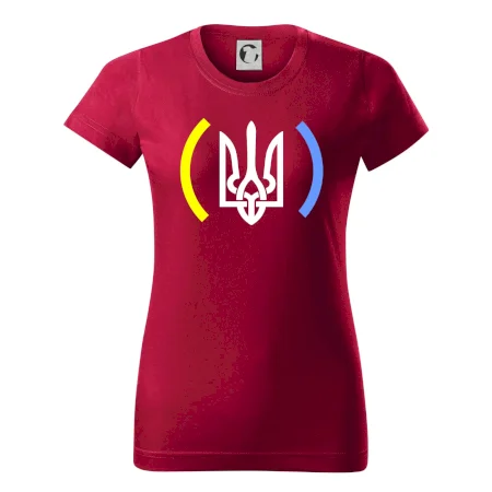 Ukrajina trojzubec s barvami