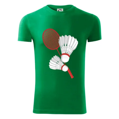 Badminton - pálka a košík