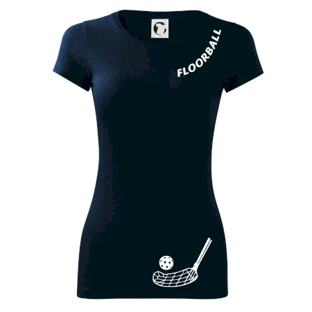 Floorball nápis šikmo