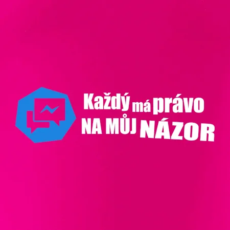 Každý má právo na můj názor