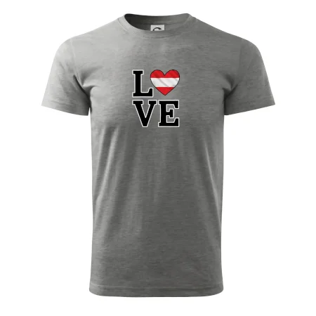 Love Rakouská vlajka