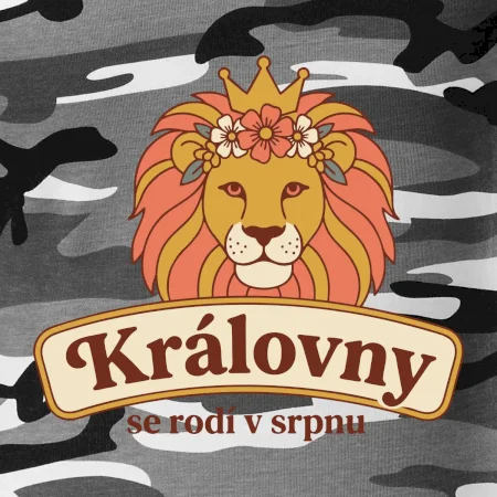 Královny se rodí v srpnu  - barevný lev
