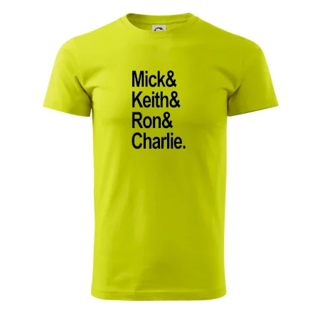 Mick Keith Ron Charlie