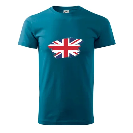 Britská vlajka roztrhaná