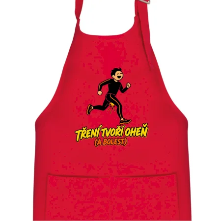 Běžecké tření tvoří oheň