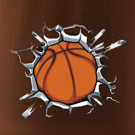 Basketbal míč v triku