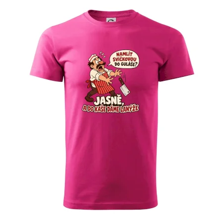 Svíčková do guláše a lanýže do kaše
