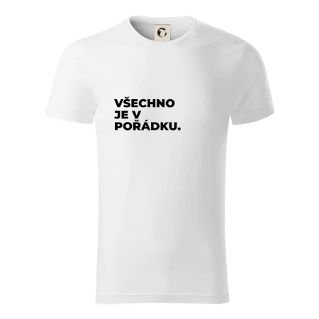 VŠECHNO JE V POŘÁDKU.