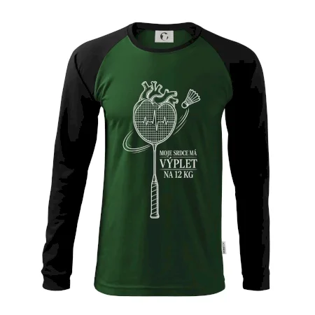 Badminton srdce s výpletem