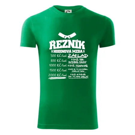 Hodinová mzda řezník
