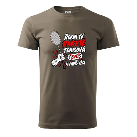 Badmintonová raketa není tenisová