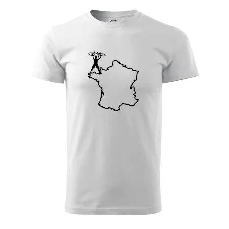 Cyklista nad Francií