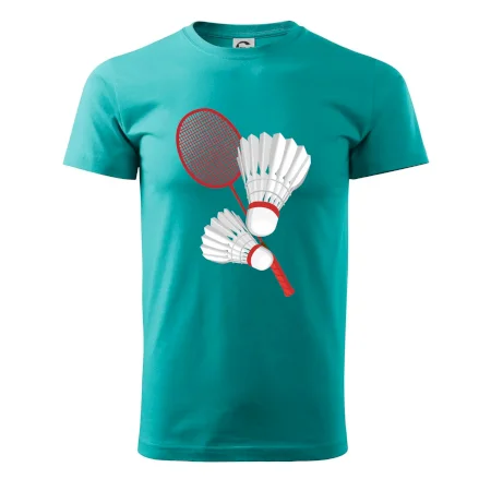 Badminton - pálka a košík