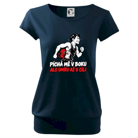 Běžec píchá mě v boku