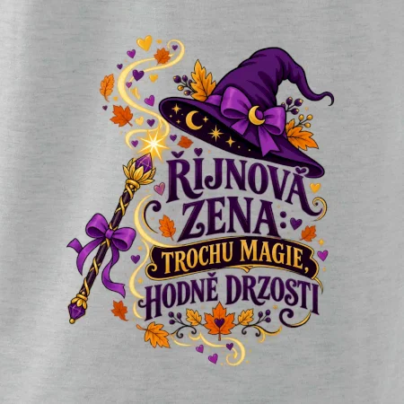 Říjnová žena trochu magie hodně drzosti