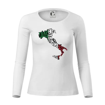Mapy - názvy měst - Italie
