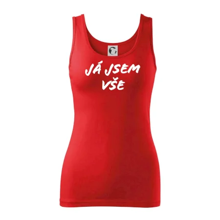 Nápis Já jsem vše!