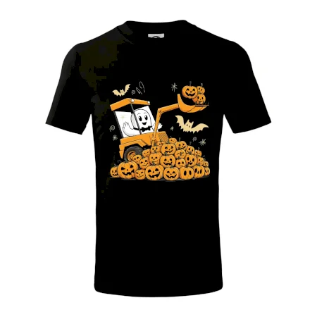 Halloweenský bagr