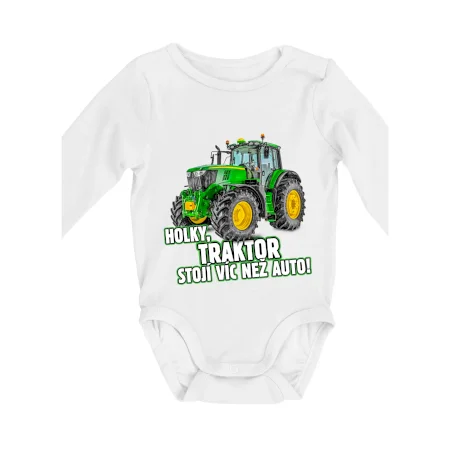 Holky, traktor stojí víc než auto
