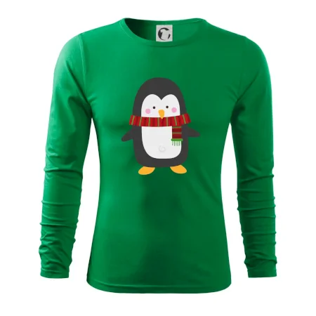 Tučňák se šálou