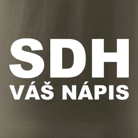 SDH nápis - vlastní nápis