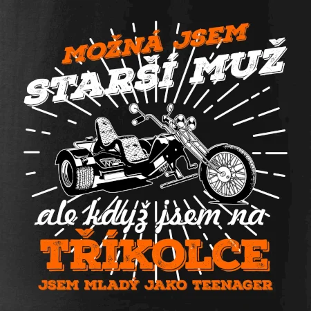 Možná jsem starší muž - tříkolka
