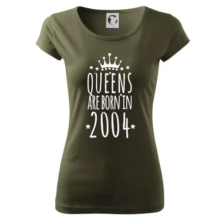 Queens are born in 2004