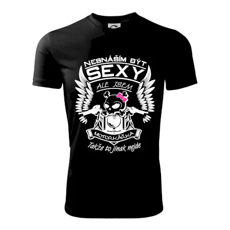 Nesnáším být sexy - motorkářka
