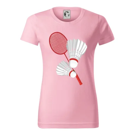 Badminton - pálka a košík