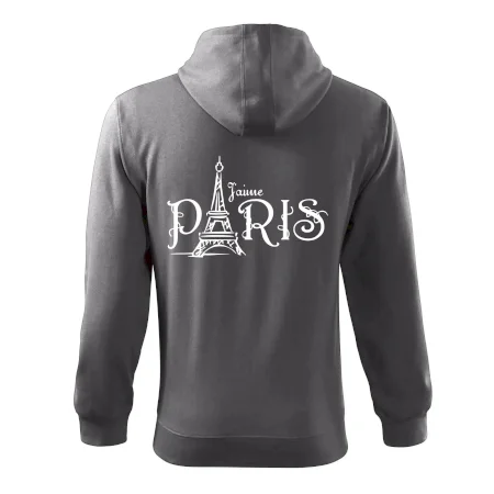 Paris nápis Eiffelovka rovný
