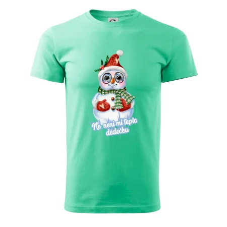 Ne, není mi teplo dědečku