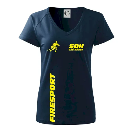 Hasičský sport SDH + váš název ŽLUTÁ