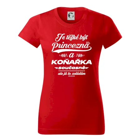 Je těžké být princezna - koňařka