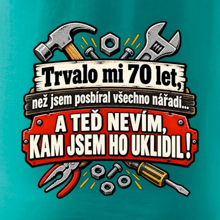 Trvalo mi  70 let, než jsem posbíral všechno nářadí