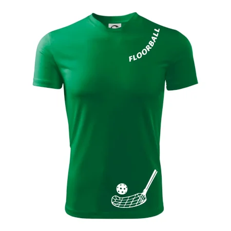 Floorball nápis šikmo
