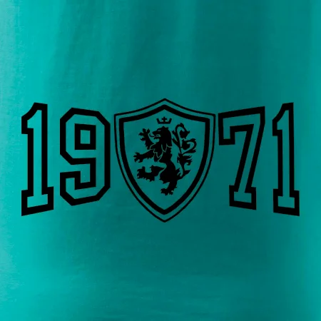 Narozeninový motiv - znak - 1971
