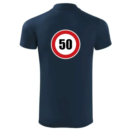 Dopravní značka - omezení rychlosti 50